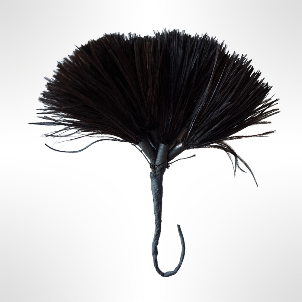 Black Ostrich Feathers Victorian or Flapper Era for Hat, Hair, Fascinator etc.